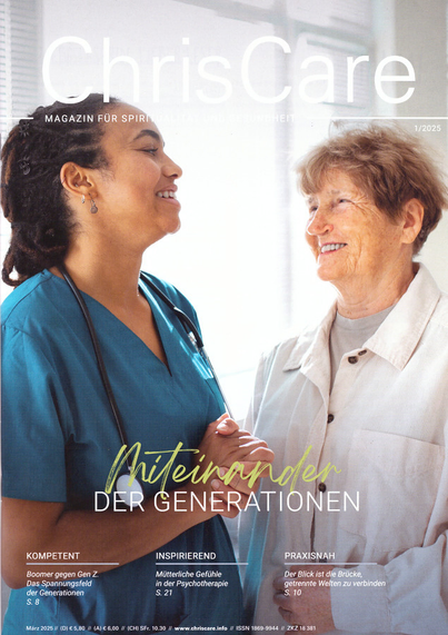Foto der Stadtkirche Elbingerode für den Artikel "Um der Menschen Willen Neues Wagen" in der aktuellen Ausgabe von ChrisCare, dem Magazin für Spiritualität und Gesundheit  März 2025