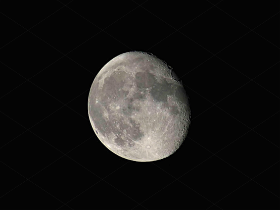 Moon, color, photo