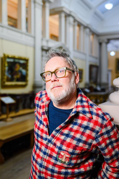 Jim Moir at the Lady Lever Art Gallery