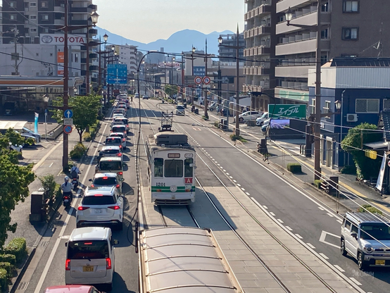 熊本市電 1201