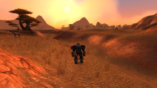 Sunset in the Barrens