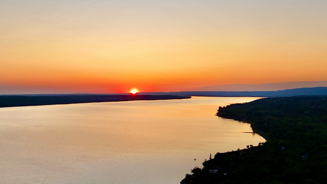 Sunset on the Ottawa River, June 14 2025