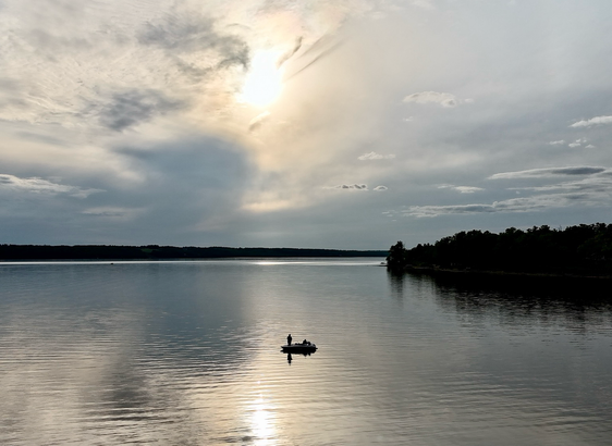 Fishing at sunset on the Ottawa River. June 13 2025