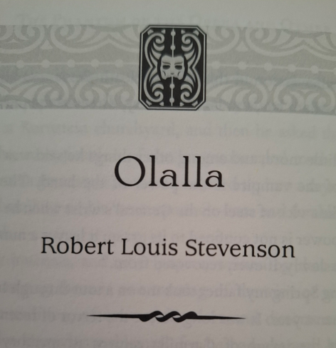 Olalla by Robert Louis Stevenson 