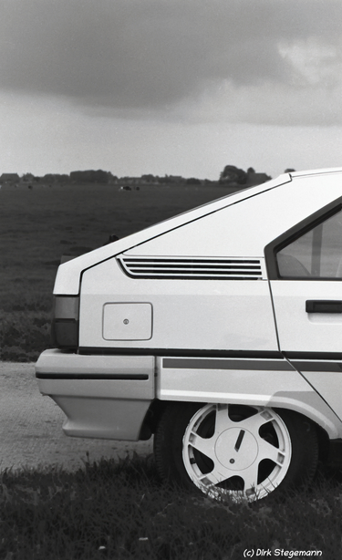 Das Heck vom Citroën BX