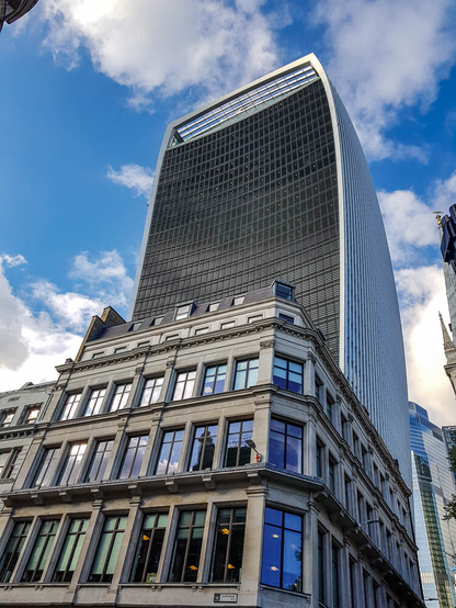 Noch ein paar Eindrücke vom  Gebüude 20 Fenchurch Street.