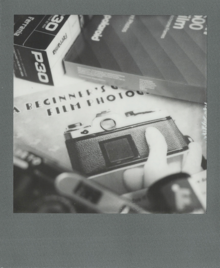 a polaroid photo