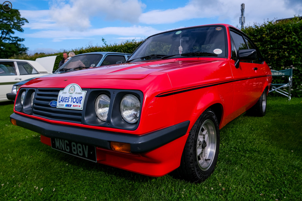 red ford escort Mk2