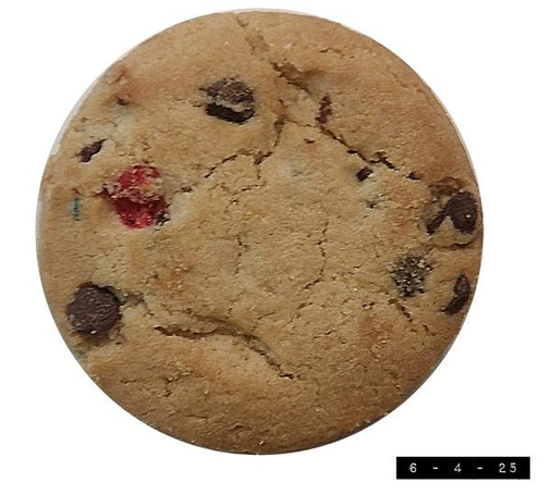 Chips Ahoy "Candy Blasts" chocolate chip cookie.  (Sadly, this cookie is no longer with us.)    