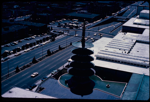 Japanese Cultural and Trade Center view from Miyako Hotel