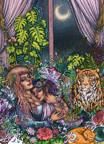 Details from the drawing