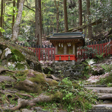 Okumiya of Kifune shrine, Kyoto, Japan.