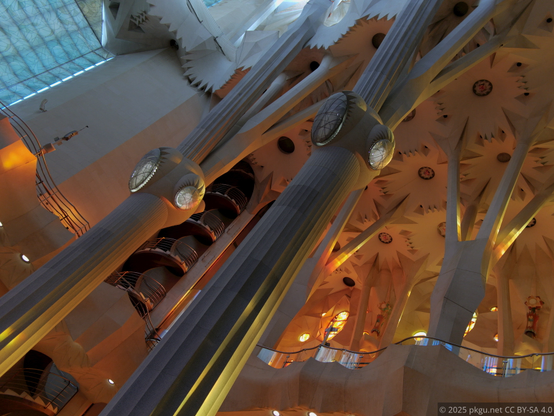 Sagrada Família, Barcelona, Catalonia, Spain.