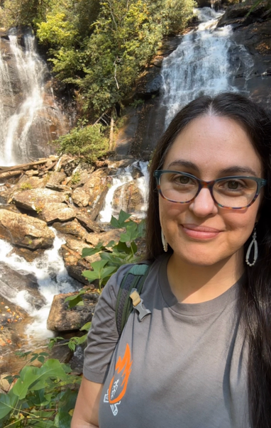 Selfie from Anna Ruby Fall, Oct 2024