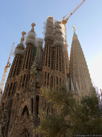 Sagrada Familia, Barcelona, Spain.