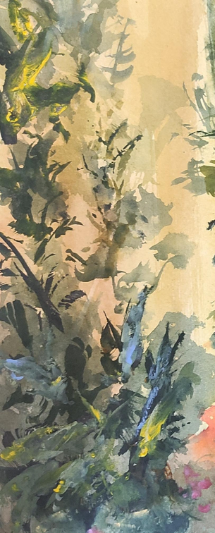 Textures (flowers and leaves)
Watercolor 
#art #watercolor #artist #MastoArt 