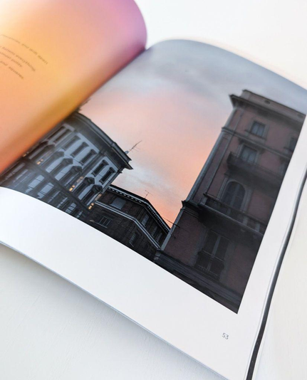 Inside of a printed copy of "Drops of Life / MMXXV".