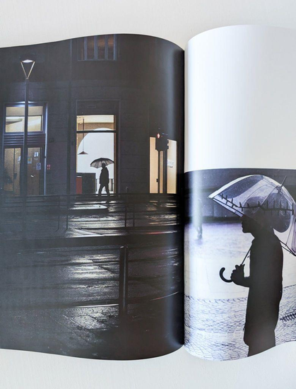 Inside of a printed copy of "Drops of Life / MMXXV".