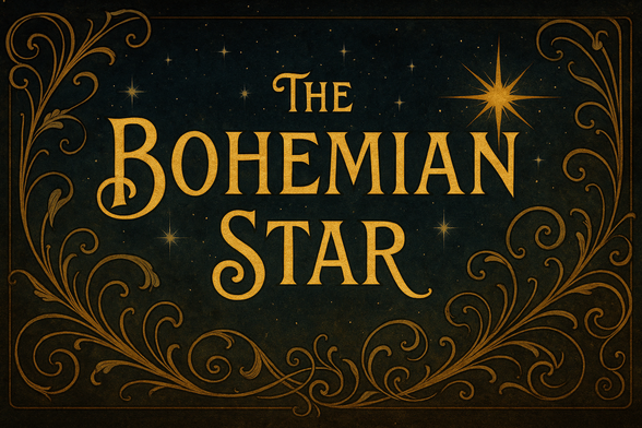 AI Generated: Logo image for The Bohemian Star