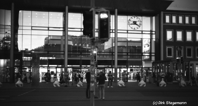 Der Hauptbahnhof in Münster 2025