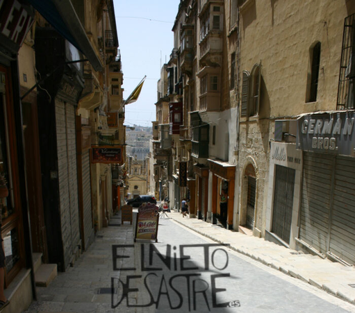 Fotografía de otra calle de Malta