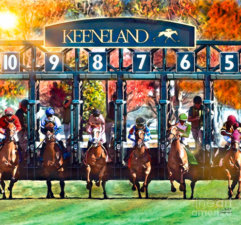 Keeneland Fall Starting Gate