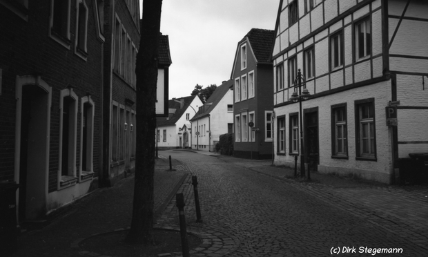 Innenstadt Steinfurt im Münsterland.