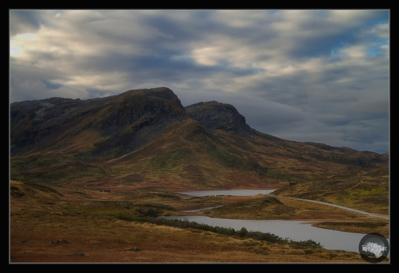 Vikafjellet, Norway in the autumn mood.