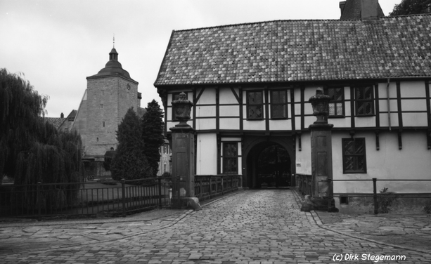 Das Schloss Burgsteinfurt im Münsterland