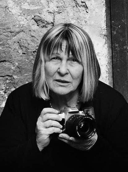 Ritratto di Letizia Battaglia copyright e foto di Shobha