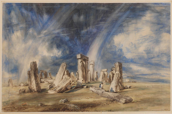 Stonehenge
Watercolour, 38.7 x 59.1 cm, by John Constable, 1835
Victoria and Albert Museum, London