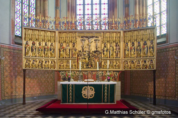 Gesegneten Sonntag
Altar  Dom in Güstrow