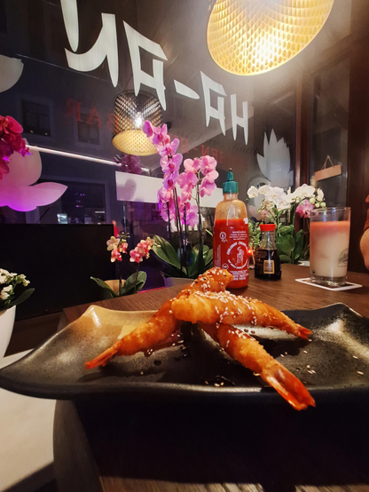 Tempura Garnelen im Ha An.