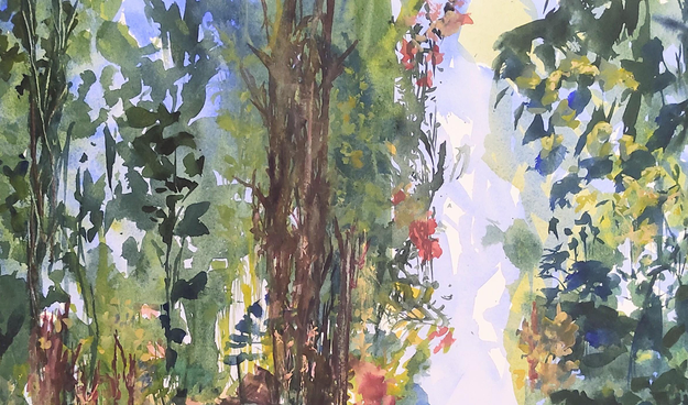 Natural textures
#watercolor #art #nature 
#trees #flowers 