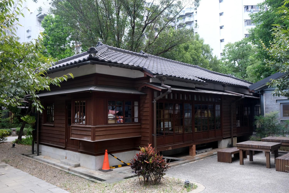 Old Japanese house at Taoyuan's 77 Art Zone.