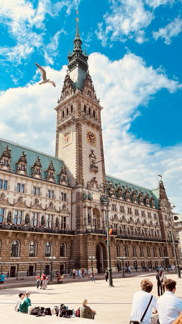 Unser Hamburger Rathaus. 😍