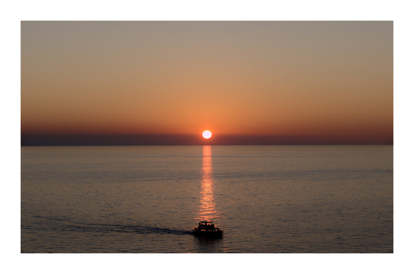 Sunset in Rovinj, Croatia