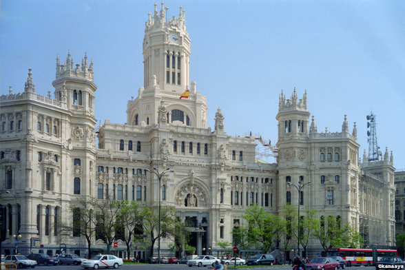 Madrid – Plaza de Cibeles - Palacio de Comunicaciones / Sociedad de Correos y Telégrafos de España