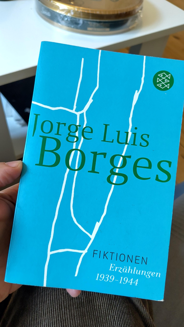 Translation to German of Ficciones, by Jorge Luis Borges 