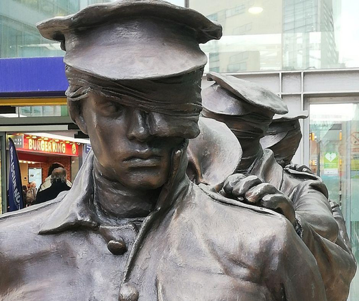 'Their Name Liveth For Evermore' reads the words on top of a war memorial in South Manchester. But how do we enable those people's names to live for evermore?  

Storytelling, reading and discussing Their experiences of conflict are often interwoven; begging an answer to the question as to where we start and how we relate to this shared history.

We can always remember to read but we can also read to remember🌹 