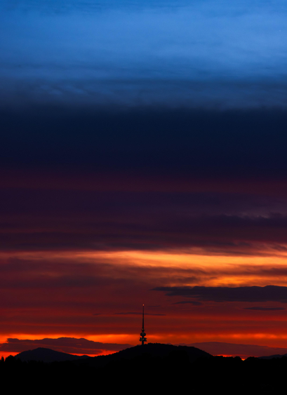 Canberra sunset 13 November 2025