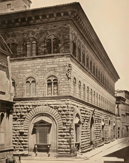 Palazzo Medici-Riccardi, Florence, by Sir Thomas Graham Jackson, c. 1921