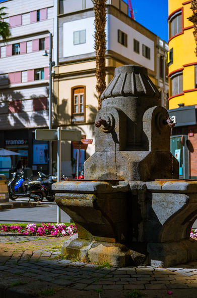 Fountain at La Aguadora de Santa Cruz, Santa Cruz de Tenerife, Canary Islands 
Captured by Komeil Karimi