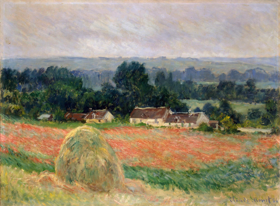 Haystack in Giverny
Oil on canvas, 60.5 x 81.5 cm, by Claude Monet, 1886
State Hermitage Museum, Saint Petersburg