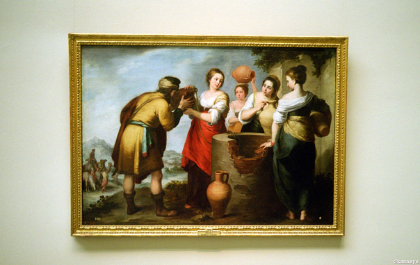 Madrid – Museo del Prado - Bartolomé Esteban Murillo - Rebeca y Eliezer