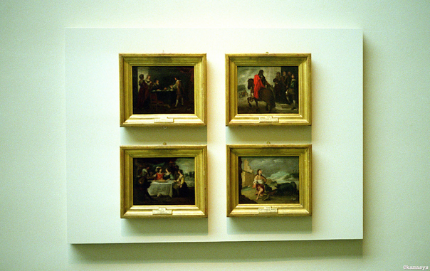 Madrid – Museo del Prado -  - Bartolomé Esteban Murillo - El hijo pródigo (serie de cuadros)