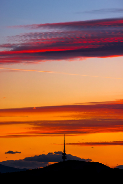 Canberra sunset