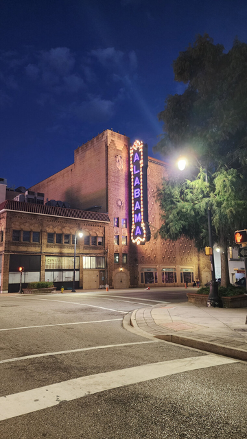 ...Are theatre marquees always this phallic looking?