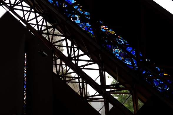 Interior/ceiling of a church