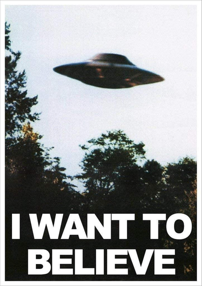 I want to believe
X-files Poster